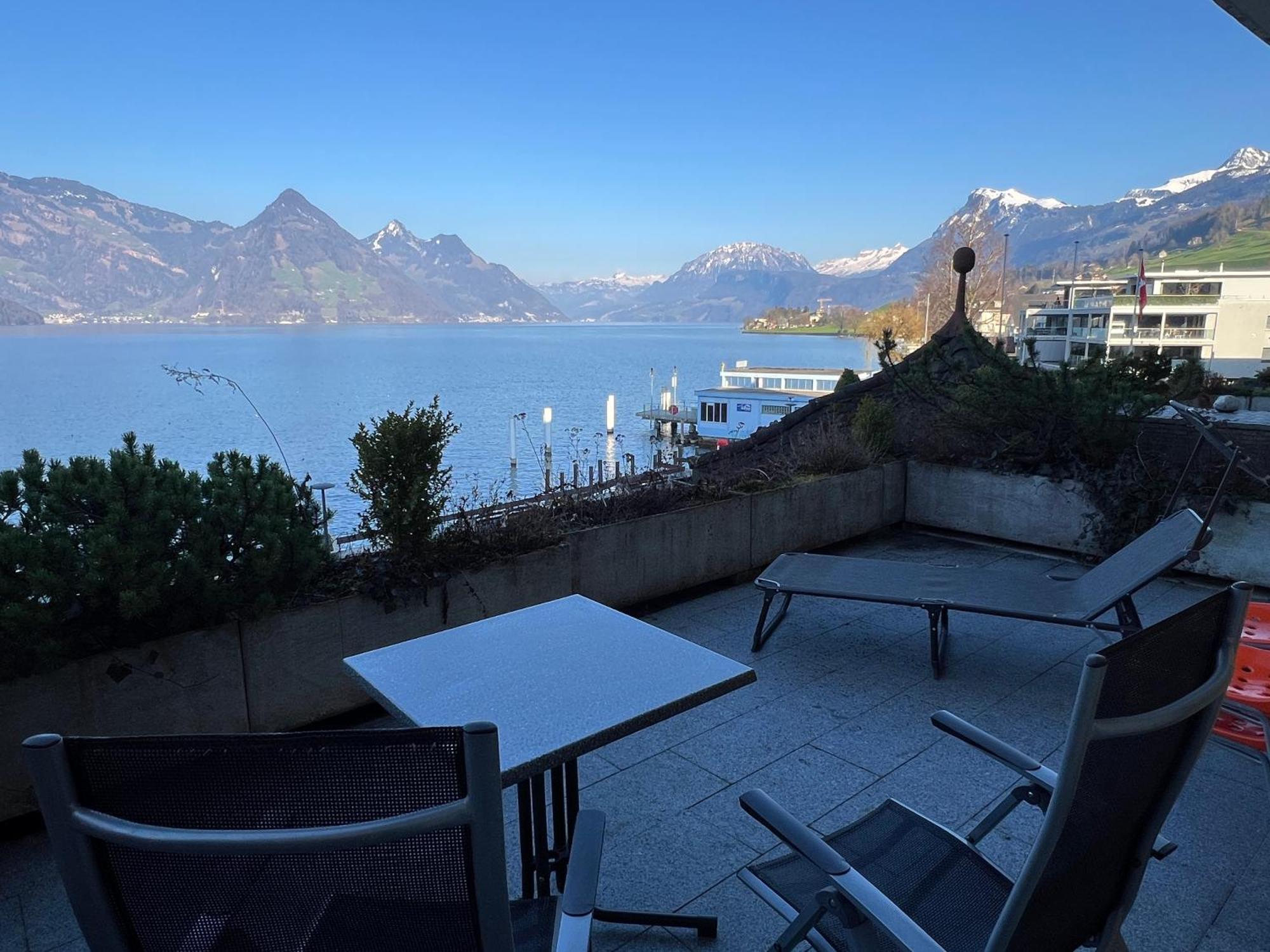 Rigiblick Am See Buochs Esterno foto